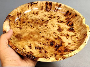 Decorative Handmade Wooden Plate 
